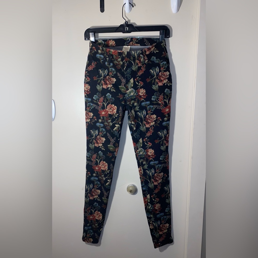 Faded Glory Floral Leggings